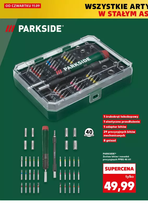 Kaufland - gazetka promocyjna Oferta Kaufland - Non Food od czwartku 11.09 do środy 17.09 - strona 4