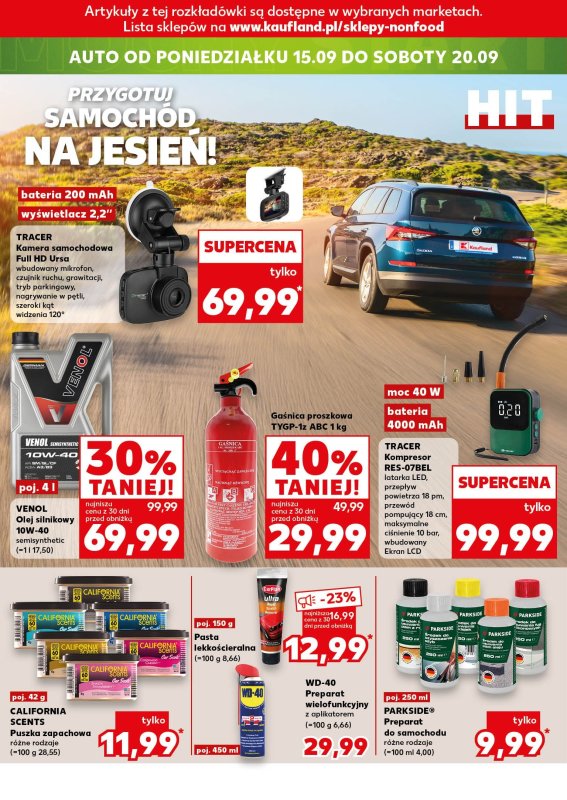 Kaufland - gazetka promocyjna Oferta Kaufland - Non Food od czwartku 11.09 do środy 17.09 - strona 26