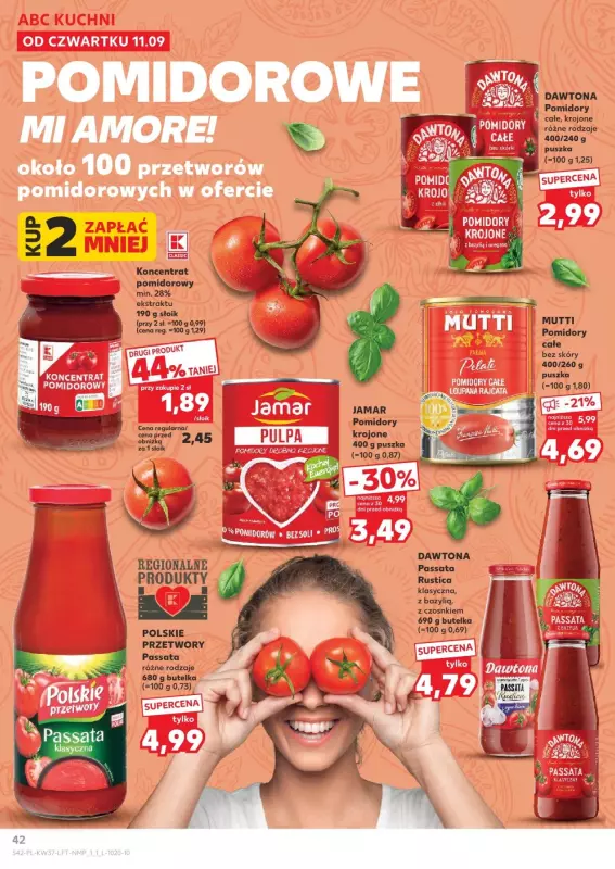 Kaufland - gazetka promocyjna Oferta Kaufland od czwartku 11.09 do środy 17.09 - strona 42