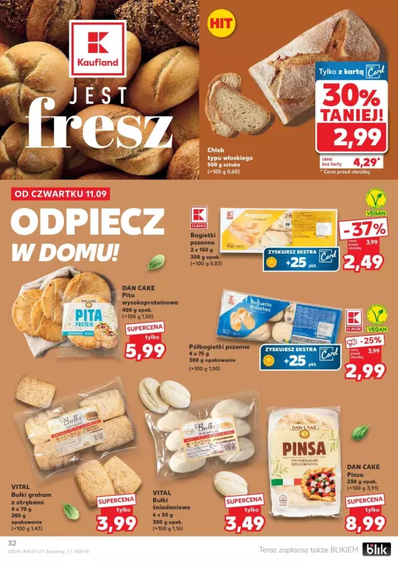 Kaufland - gazetka promocyjna Oferta Kaufland od czwartku 11.09 do środy 17.09 - strona 32
