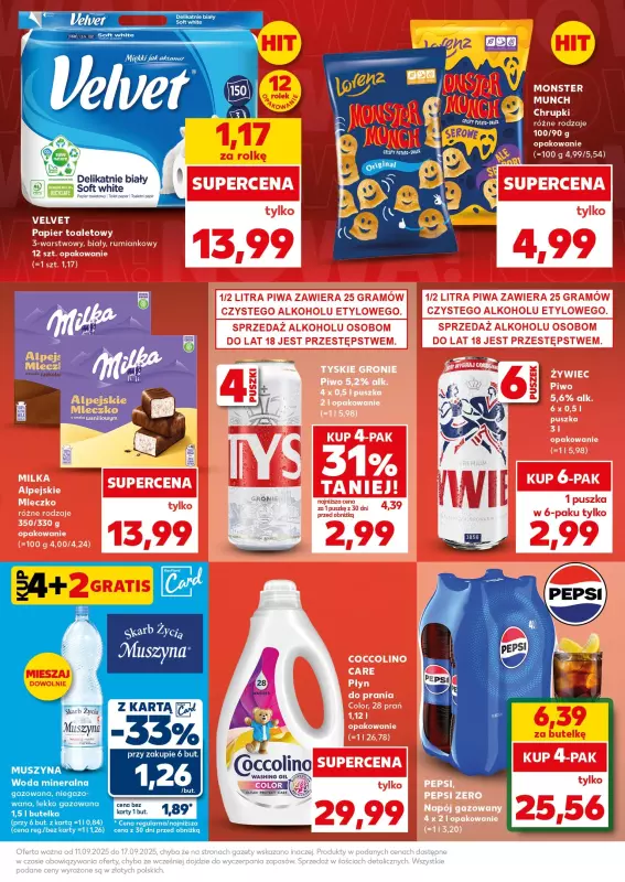 Kaufland - gazetka promocyjna Mocny Start od poniedziałku 15.09 do środy 17.09 - strona 11