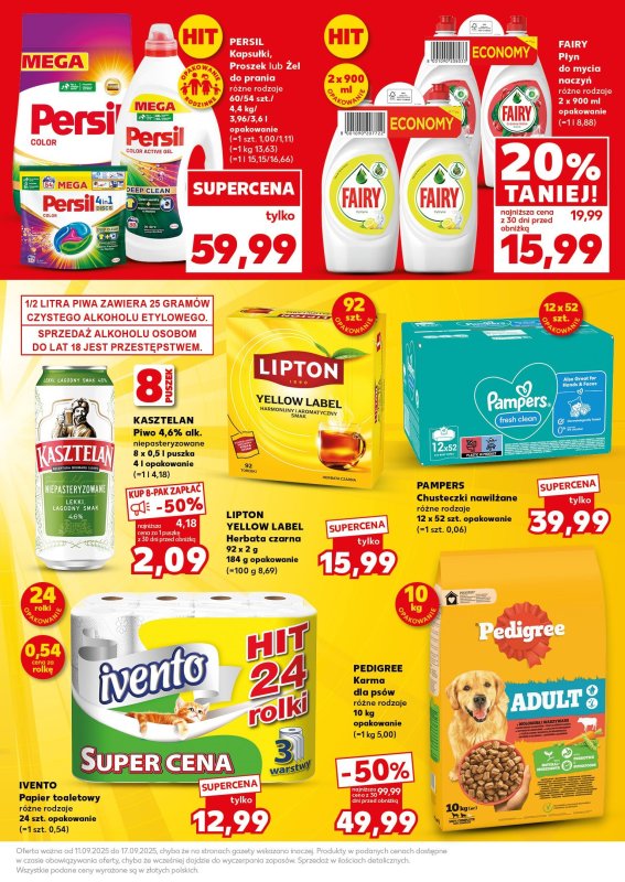 Kaufland - gazetka promocyjna Oferta Kaufland - SUPER SOBOTA od soboty 13.09 do soboty 13.09 - strona 11