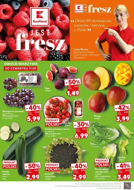 Kaufland - gazetka promocyjna Oferta Kaufland - SUPER SOBOTA od soboty 13.09 do soboty 13.09 - strona 4