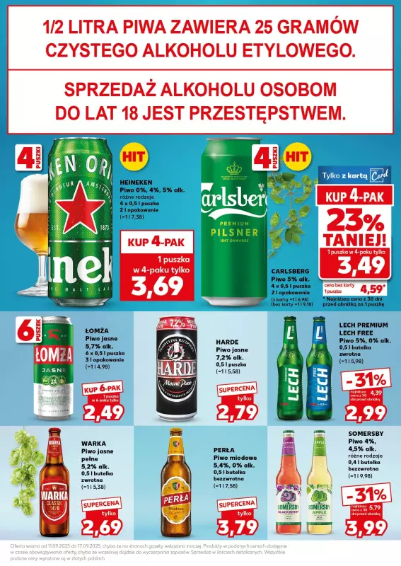 Kaufland - gazetka promocyjna Oferta Kaufland - SUPER SOBOTA od soboty 13.09 do soboty 13.09 - strona 23
