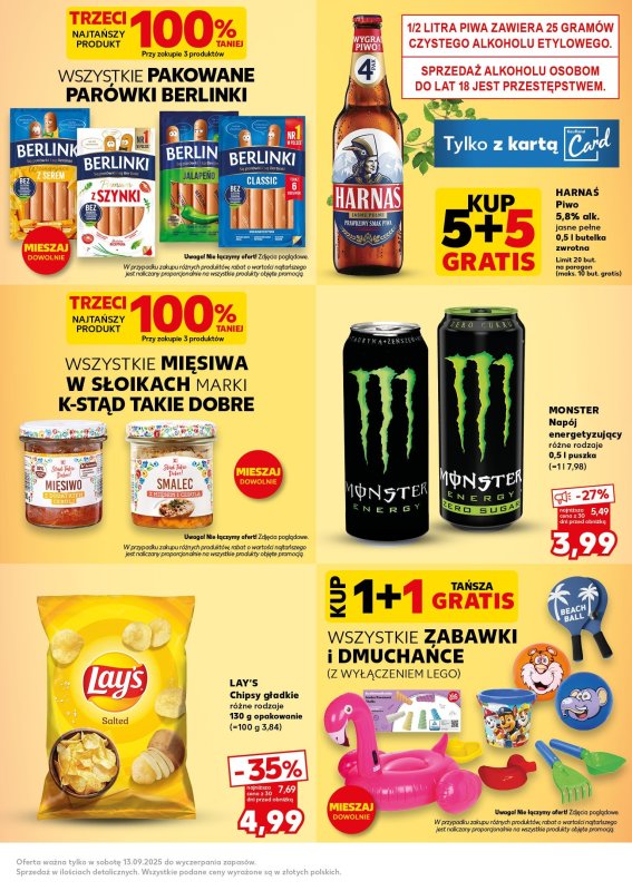 Kaufland - gazetka promocyjna Oferta Kaufland - SUPER SOBOTA od soboty 13.09 do soboty 13.09 - strona 3