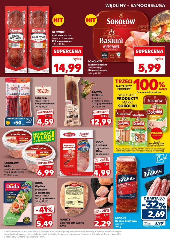 Kaufland - gazetka promocyjna Oferta Kaufland - SUPER SOBOTA od soboty 13.09 do soboty 13.09 - strona 19