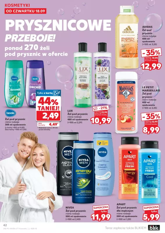 Kaufland - gazetka promocyjna Oferta Kaufland od czwartku 18.09 do środy 24.09 - strona 42