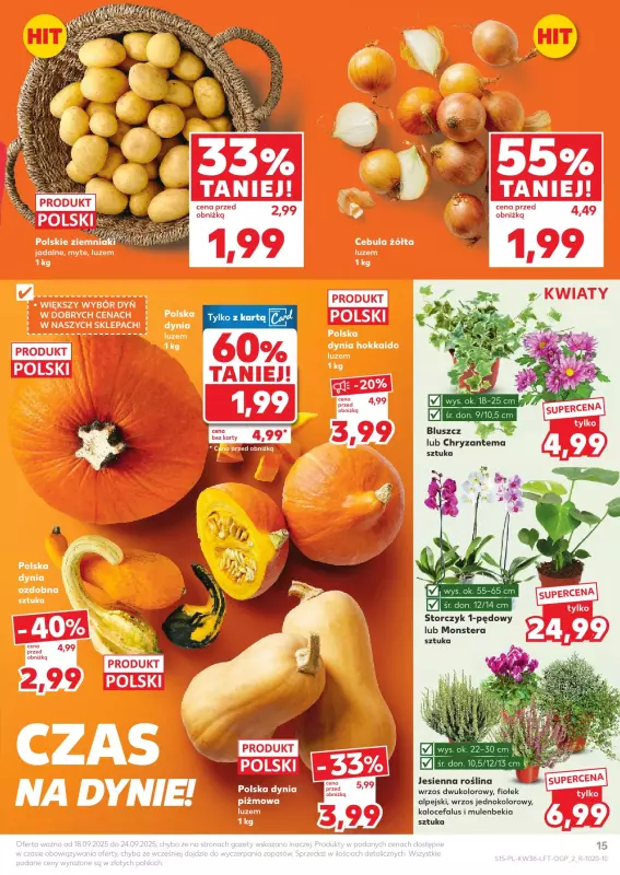 Kaufland - gazetka promocyjna Oferta Kaufland od czwartku 18.09 do środy 24.09 - strona 15