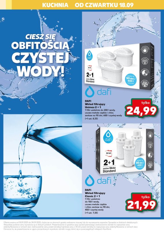 Kaufland - gazetka promocyjna Oferta Kaufland od czwartku 18.09 do środy 24.09 - strona 51