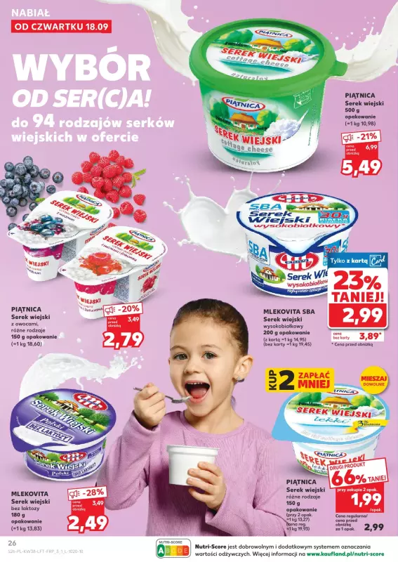 Kaufland - gazetka promocyjna Oferta Kaufland od czwartku 18.09 do środy 24.09 - strona 26