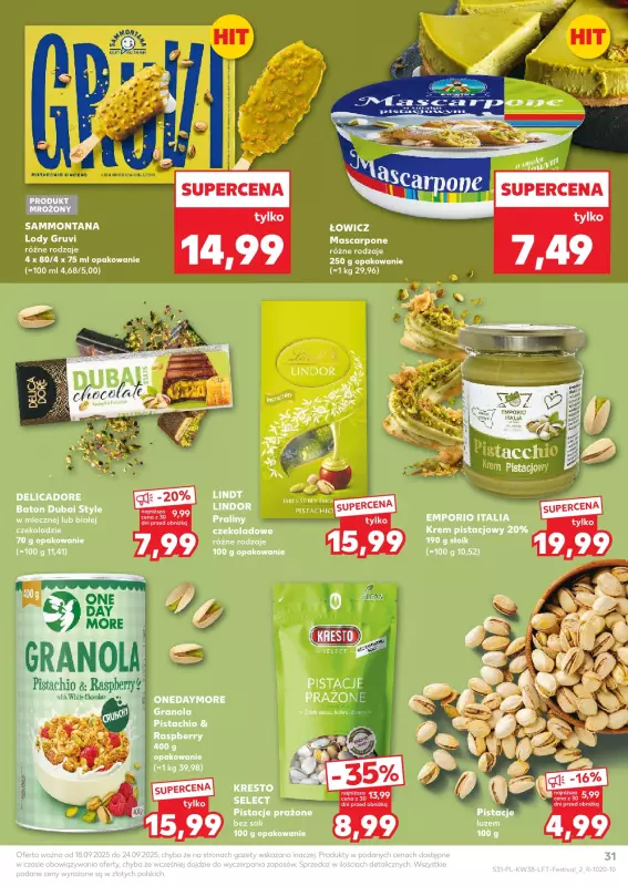 Kaufland - gazetka promocyjna Oferta Kaufland od czwartku 18.09 do środy 24.09 - strona 31