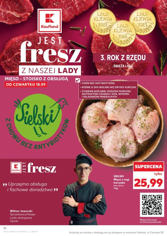 Kaufland - gazetka promocyjna Oferta Kaufland od czwartku 18.09 do środy 24.09 - strona 16
