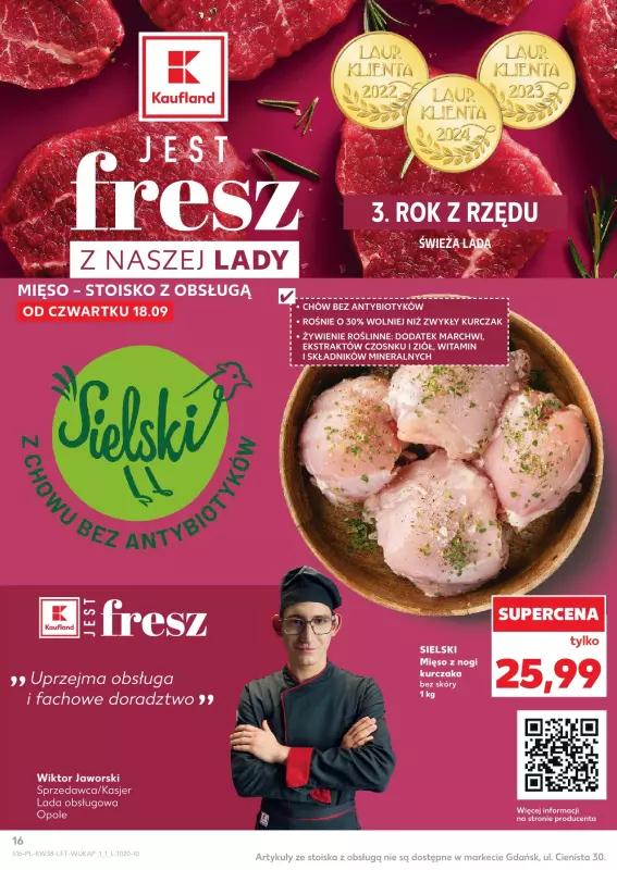 Kaufland - gazetka promocyjna Oferta Kaufland od czwartku 18.09 do środy 24.09 - strona 16