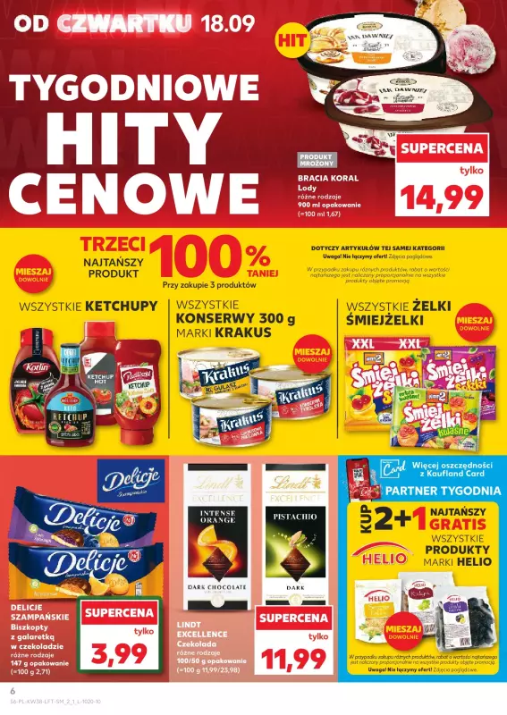 Kaufland - gazetka promocyjna Oferta Kaufland od czwartku 18.09 do środy 24.09 - strona 6