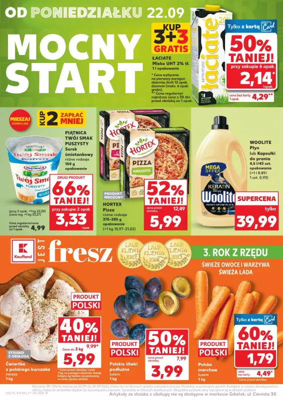 Kaufland - gazetka promocyjna Oferta Kaufland od czwartku 18.09 do środy 24.09 - strona 50