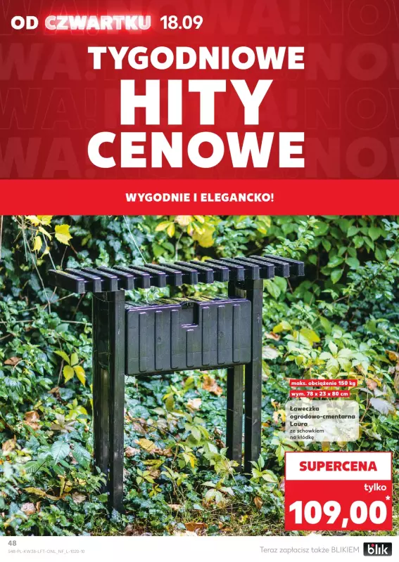 Kaufland - gazetka promocyjna Oferta Kaufland od czwartku 18.09 do środy 24.09 - strona 48