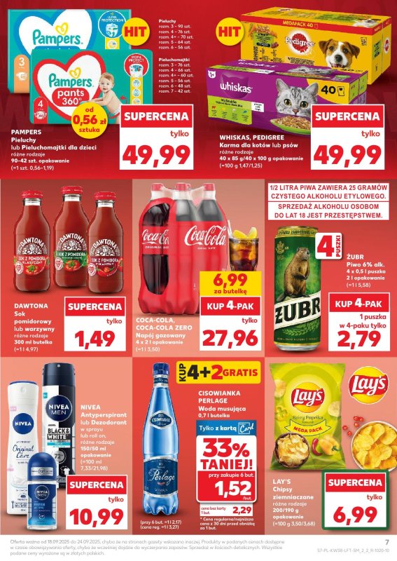 Kaufland - gazetka promocyjna Oferta Kaufland od czwartku 18.09 do środy 24.09 - strona 7