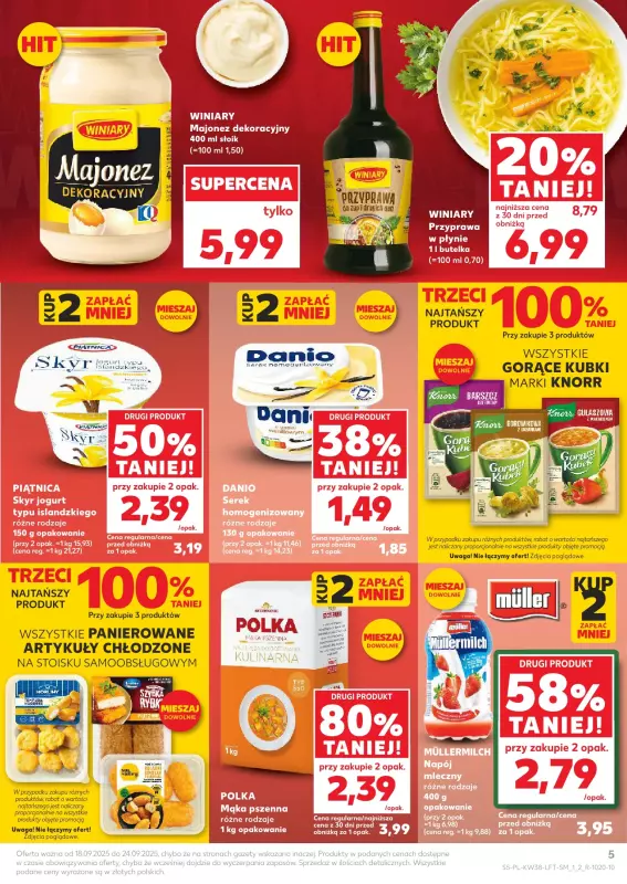 Kaufland - gazetka promocyjna Oferta Kaufland od czwartku 18.09 do środy 24.09 - strona 5