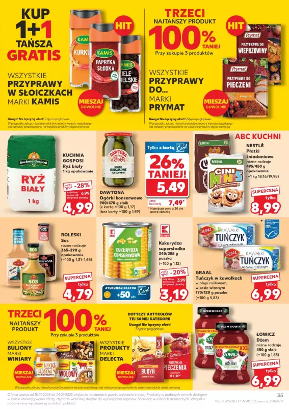 Kaufland - gazetka promocyjna Oferta Kaufland od czwartku 18.09 do środy 24.09 - strona 35