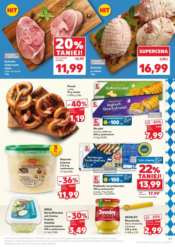 Kaufland - gazetka promocyjna Oferta Kaufland od czwartku 18.09 do środy 24.09 - strona 41