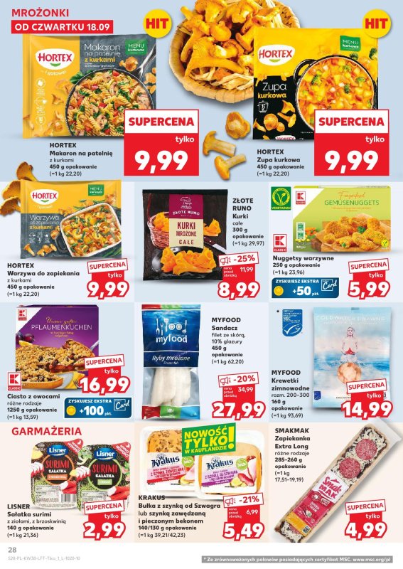Kaufland - gazetka promocyjna Oferta Kaufland od czwartku 18.09 do środy 24.09 - strona 28