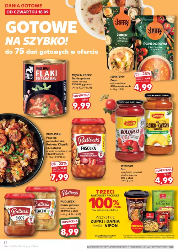 Kaufland - gazetka promocyjna Oferta Kaufland od czwartku 18.09 do środy 24.09 - strona 34