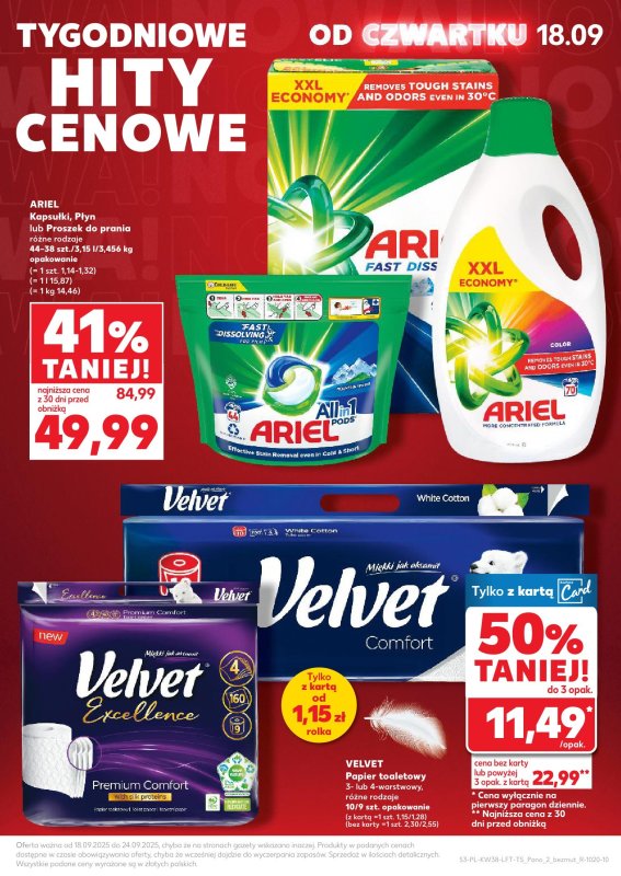 Kaufland - gazetka promocyjna Oferta Kaufland od czwartku 18.09 do środy 24.09 - strona 3