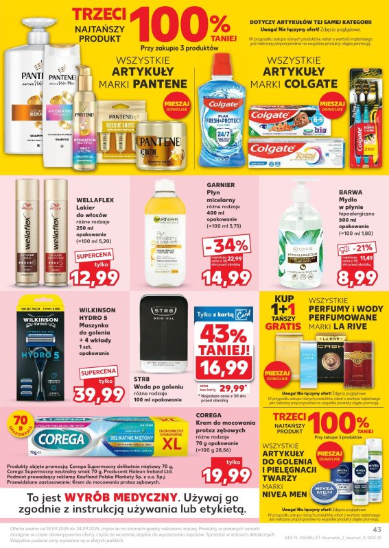 Kaufland - gazetka promocyjna Oferta Kaufland od czwartku 18.09 do środy 24.09 - strona 43