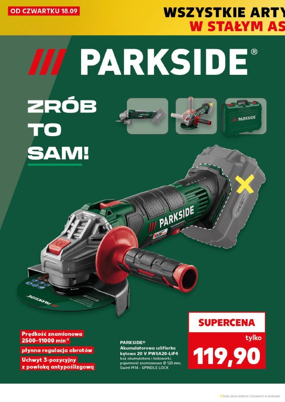 Kaufland - gazetka promocyjna Oferta Kaufland - Non Food od czwartku 18.09 do środy 24.09 - strona 14