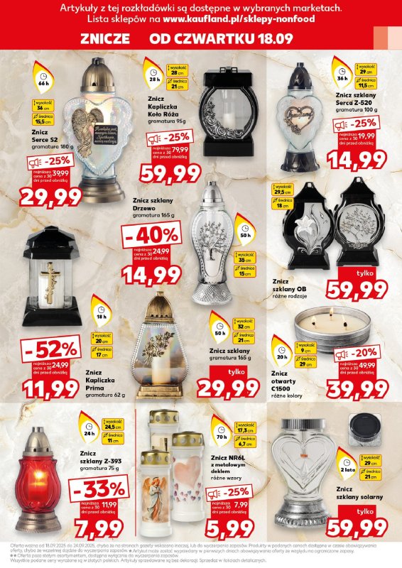Kaufland - gazetka promocyjna Oferta Kaufland - Non Food od czwartku 18.09 do środy 24.09 - strona 9