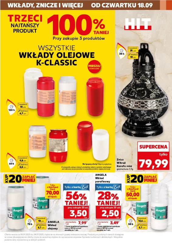 Kaufland - gazetka promocyjna Oferta Kaufland - Non Food od czwartku 18.09 do środy 24.09 - strona 5