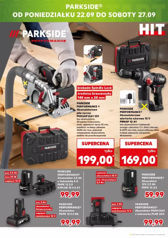 Kaufland - gazetka promocyjna Oferta Kaufland - Non Food od czwartku 18.09 do środy 24.09 - strona 22
