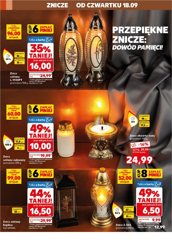 Kaufland - gazetka promocyjna Oferta Kaufland - Non Food od czwartku 18.09 do środy 24.09 - strona 6