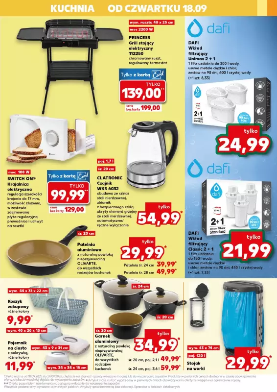 Kaufland - gazetka promocyjna Oferta Kaufland - Non Food od czwartku 18.09 do środy 24.09 - strona 11