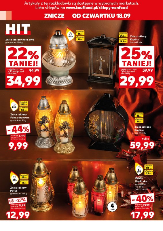 Kaufland - gazetka promocyjna Oferta Kaufland - Non Food od czwartku 18.09 do środy 24.09 - strona 8