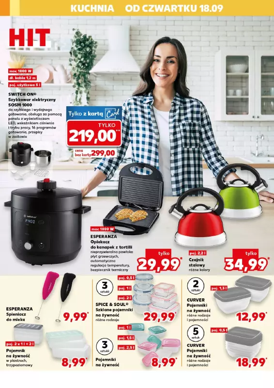 Kaufland - gazetka promocyjna Oferta Kaufland - Non Food od czwartku 18.09 do środy 24.09 - strona 10