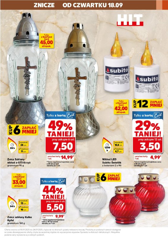 Kaufland - gazetka promocyjna Oferta Kaufland - Non Food od czwartku 18.09 do środy 24.09 - strona 7