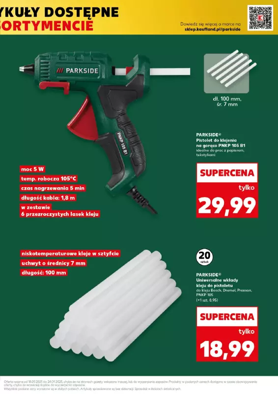 Kaufland - gazetka promocyjna Oferta Kaufland - Non Food od czwartku 18.09 do środy 24.09 - strona 19