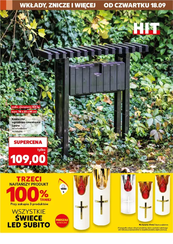 Kaufland - gazetka promocyjna Oferta Kaufland - Non Food od czwartku 18.09 do środy 24.09 - strona 4