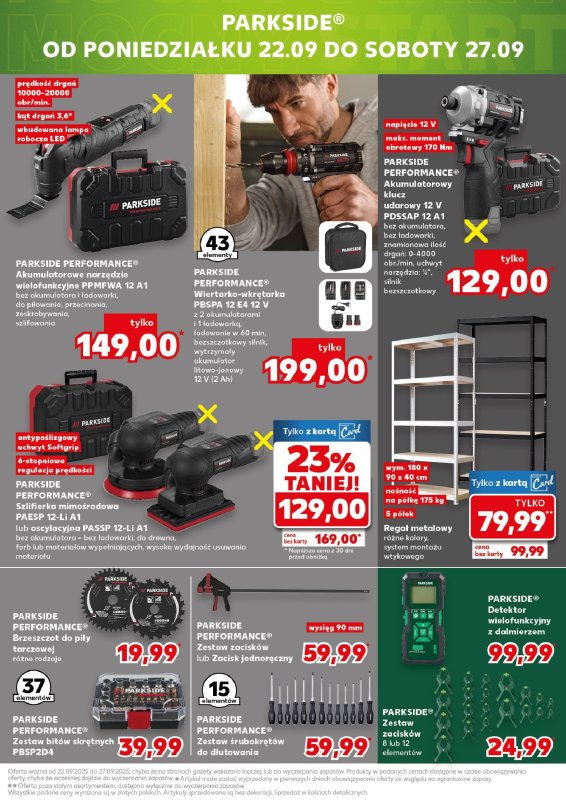 Kaufland - gazetka promocyjna Oferta Kaufland - Non Food od czwartku 18.09 do środy 24.09 - strona 23