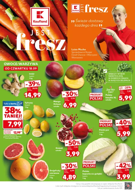 Kaufland - gazetka promocyjna Mocny Start od poniedziałku 22.09 do środy 24.09 - strona 8