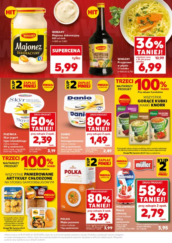 Kaufland - gazetka promocyjna Mocny Start od poniedziałku 22.09 do środy 24.09 - strona 5