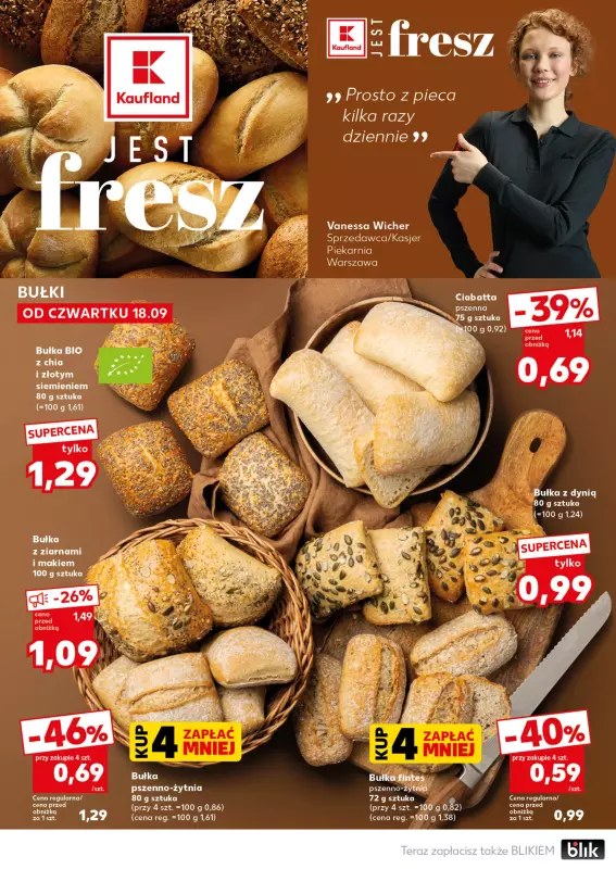 Kaufland - gazetka promocyjna Mocny Start od poniedziałku 22.09 do środy 24.09 - strona 10