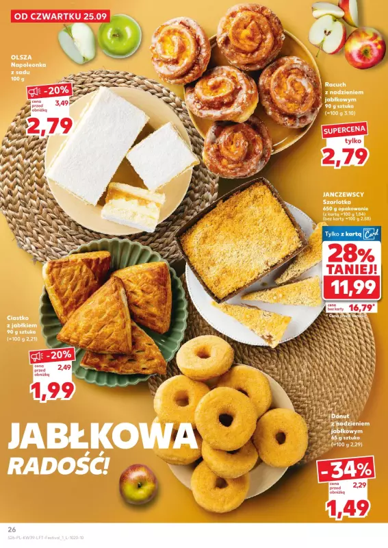 Kaufland - gazetka promocyjna Oferta Kaufland od czwartku 25.09 do środy 01.10 - strona 26