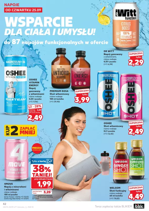 Kaufland - gazetka promocyjna Oferta Kaufland od czwartku 25.09 do środy 01.10 - strona 42