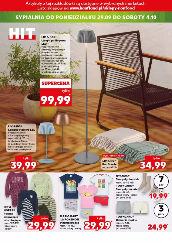 Kaufland - gazetka promocyjna Oferta Kaufland - Non Food od czwartku 25.09 do środy 01.10 - strona 24