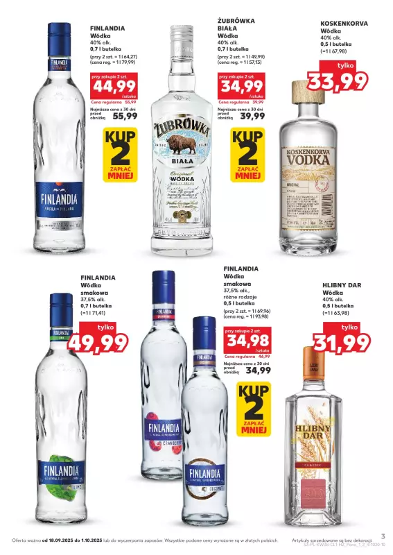 Kaufland - gazetka promocyjna Barek Kauflandu  do środy 01.10 - strona 3