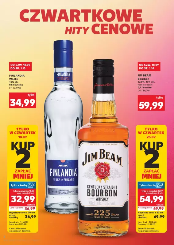 Kaufland - gazetka promocyjna Barek Kauflandu  do środy 01.10 - strona 2