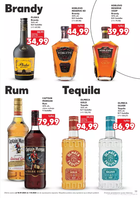 Kaufland - gazetka promocyjna Barek Kauflandu  do środy 01.10 - strona 19