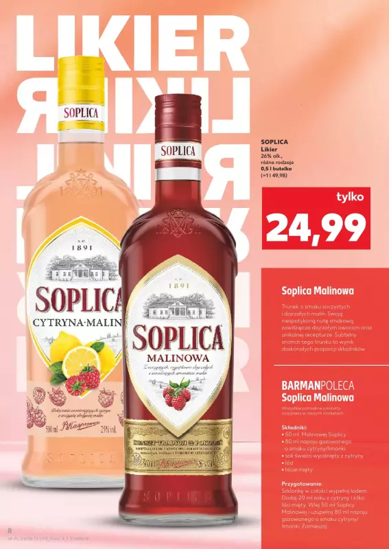 Kaufland - gazetka promocyjna Barek Kauflandu  do środy 01.10 - strona 8